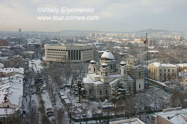 Сказка крымской зимы 2011 в Симферополе