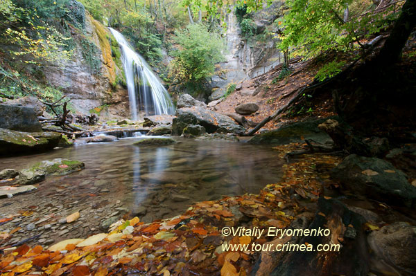 Волшебство крымской осени на водопаде Джур и в ущелье Хапхал –фоторепортаж